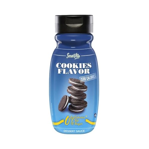 Servivita Salsa Sirope Sabor Galleta (Cookies) 0% 320 ml
