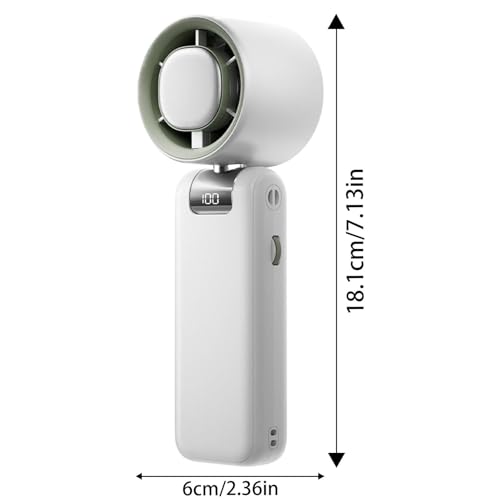 Ventilateur de poche personnel pliable USB avec 3 vitesses réglables - 6