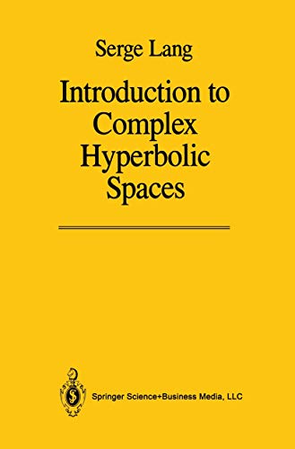 Introduction to Complex Hyperbolic Spaces view 2