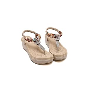 NVNVNMM Sandalen voor dames Fashion Platform Sandals For Women Beach Sandals Rhinestone Women Sandals Shoes Woman Plus Size