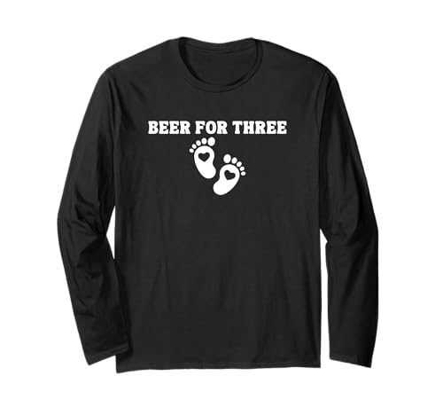 New Dad Beer for Three Baby Feet Heart ����T�V���c