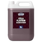 TRICA Cola Slush Syrup 5L - Concentrated Cola Flavour Snow Cone Syrup for Slush Machines, 6:1 Dilution Ratio, 5 Litres