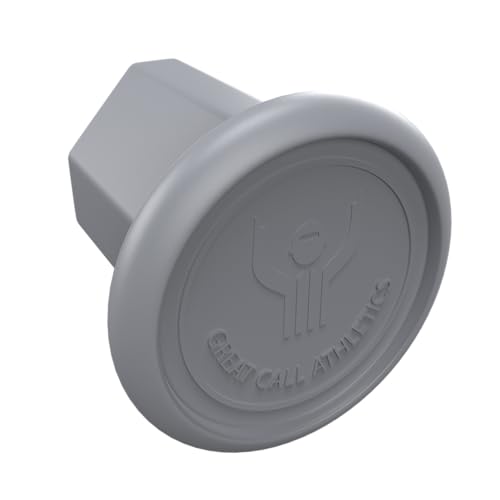 Great Call Athletics | 4 Pack Pro Lacrosse Butt End Caps Universal Fit All Shafts Mens Attack Defense Goalie Rubber Grip NFHS (Grey) - Thumbnail 2