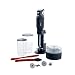 Produktbild bamix Stabmixer Set M350 MAXX inkl. Ständer, 2 Becher, 4 Aufsteckteile, Processor, Spachtel, Reinigungsbürste, 300 Watt, Made in Switzerland, Schwarz/Chrom
