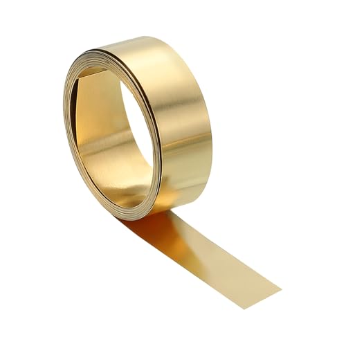 QUARKZMAN Metallfolie Messingplatten 1000x10x0,5mm, Messingblech Streifen Messingfolie Blech, Messing Blechplatten Gold Messingstreifen für Industrie Elektrische Reparaturen Kunsthandwerk QUARKZMAN Metallfolie Messingplatten 1000x10x0,5mm, Messingblech Streifen Messingfolie Blech, Messing Blechplatten Gold Messingstreifen für Industrie Elektrische Reparaturen Kunsthandwerk