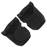 Hemoton 1pair Full Palm Weightlifting Gloves with Wrist Straps for Men and Women Comfortable Fingerless Design for Cycling Fitness Training and Outdoor Activities