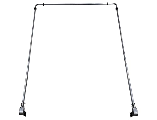 Buyers Products 3016666 Aluminum Tarp Arm Kit for Dump Truck Tarp System, Universal Fit for 8-19 ft Dump Bodies, Complete Dump Trailer Tarp Kit with Telescoping Arms & 8‑Spring Torsion Pivot System