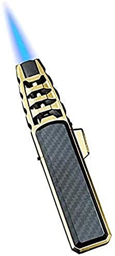 OWSEN Solar Beam Torch - The Hottest Torch on Earth Outdoor Spray Butane Torch, Torch Lighter Jet Flame, Kitchen Torch, Cooking Torch, Windproof Lighter for Candle Camping BBQ Kitchen (Black)