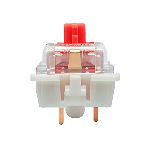 Commutateurs Gateron Rouge résolvez la fatigue des doigts avec ces 66 switchs 3 broches fluides