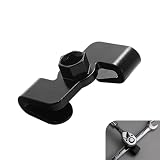 Zehiony Car Wrench Extender Adapter, Leverage Extension Tool for 1/2" & 0.83" Hex Drive, Heat-treated Alloy Anti-rust Conversion Adapter, Portable Tool for Vehicle Mechanic (Black)