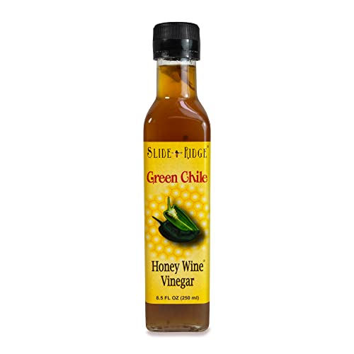 the wines of chile - Slide Ridge Green Chile Honey Wine Vinegar 8.5 fl oz - Create enticing marinades, glazes, and dressings! 1 Pack