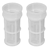 LALADEFIEE 2 Piezas Filtro de Plástico para Tanque de Aceite de Motor fuera Borda Malla Resistente Anticorrosión para Accesorios Marinos y Embarcaciones