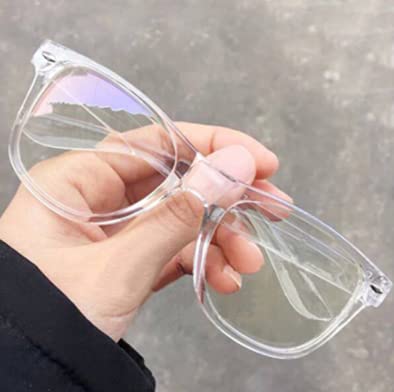 Ladruph メガネ 透明レンズ 軽量フレーム ファッションめが