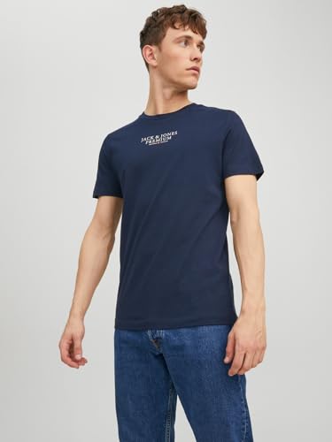 JACK & JONES Premium Bisiklet Yaka T-Shirt, 12217167