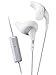 Produktbild JVC HA-ENR15-WH-E In-Ear-Sport-Kopfhörer mit Fernbedienung und Mikrofon weiß/Silber