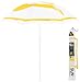 Cressi Sunshell Umbrella White/Yellow/Black - Ombrellone da...