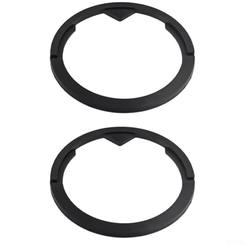 Junta de vapor de repuesto de silicona para máquinas de espresso, accesorio de máquina de café que proporciona un sellado seguro para preservar el aroma del café y la preparación (2 piezas)