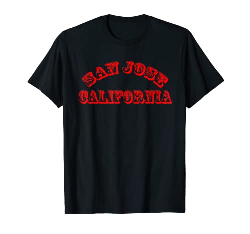 San José California USA Souvenir Camiseta