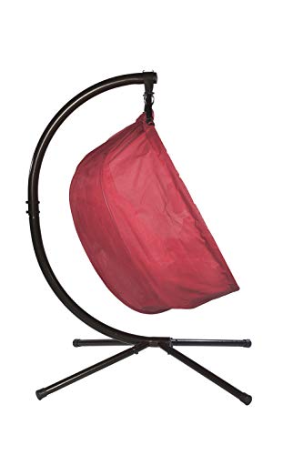 Flower House Fhpc100-Rd Hanging Pumpkin Loveseat Chair With Stand, Red #TOP4