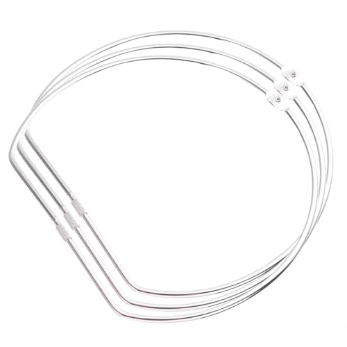 Anillos en D para bolsos Vaguelly, accesorios de hierro con tornillo para costura y DIY