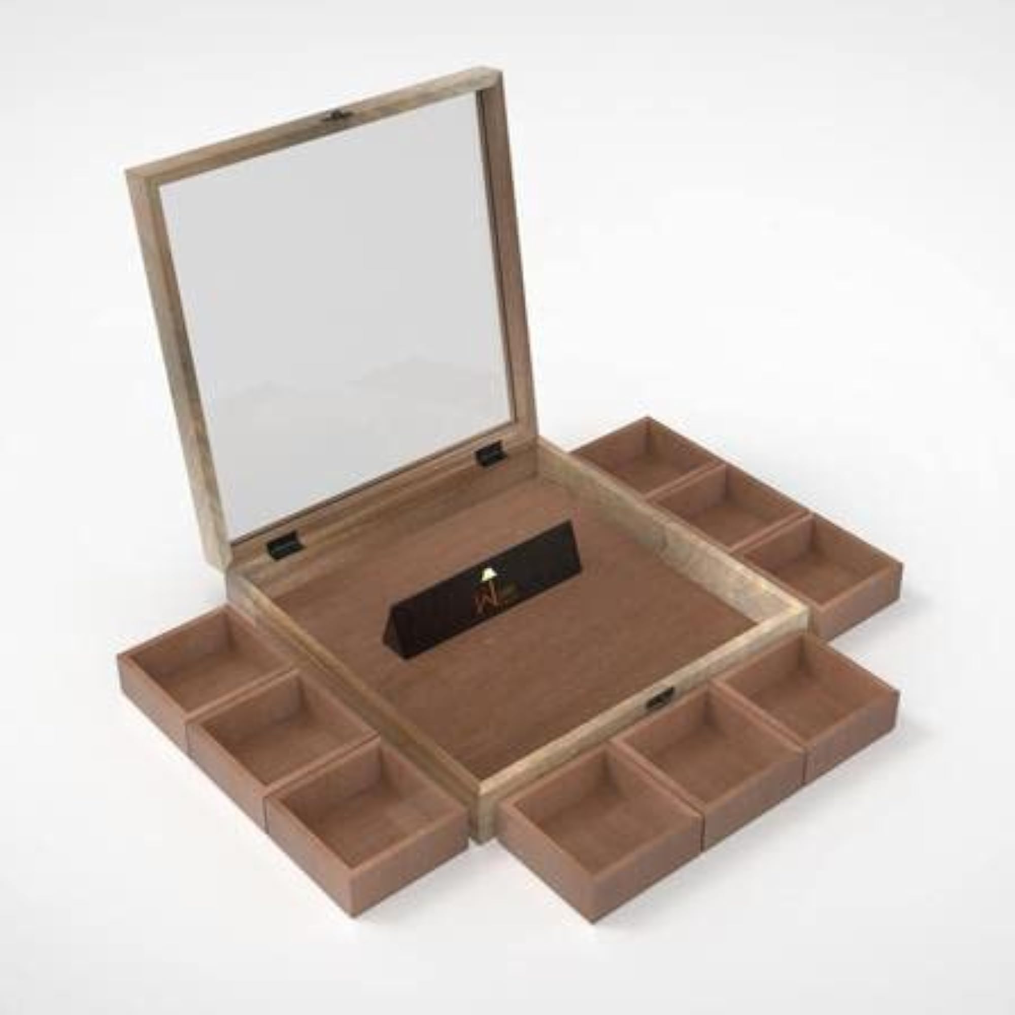 Watch Box with 9 Compartments