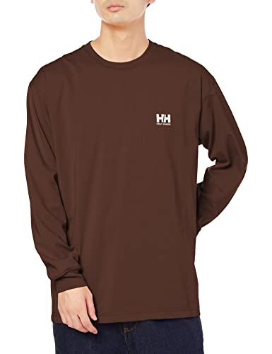 [ヘリーハンセン] ロングTシャツ ロングスリーブ シグナルティー メンズ HE32282 マッドブラウン L
