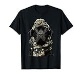 Camuflaje Cane Corso Camo Animal Hunter Caza Perro Camiseta