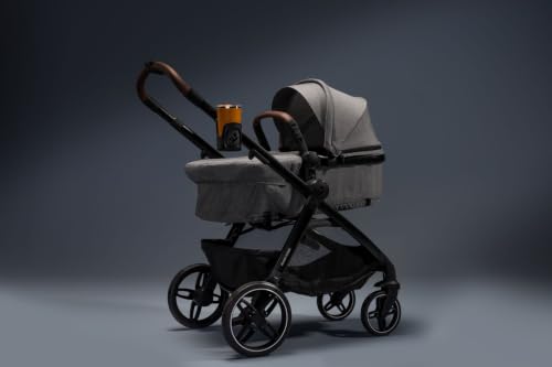 Maxi Cosi Zelia Select Trio, Poussette 3 en 1 Avec Siège auto, 0-4 ans (0-22 kg), Pliage D'une Seule Main, Poussette Trio Compacte et Réversible, Avec Siège auto Bébé CabrioFix S i-Size, Gris – vue 8