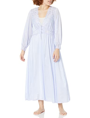 Shadowline Women's Silhouette 54" Sleeve Long Coat, Peri Frost, Medium