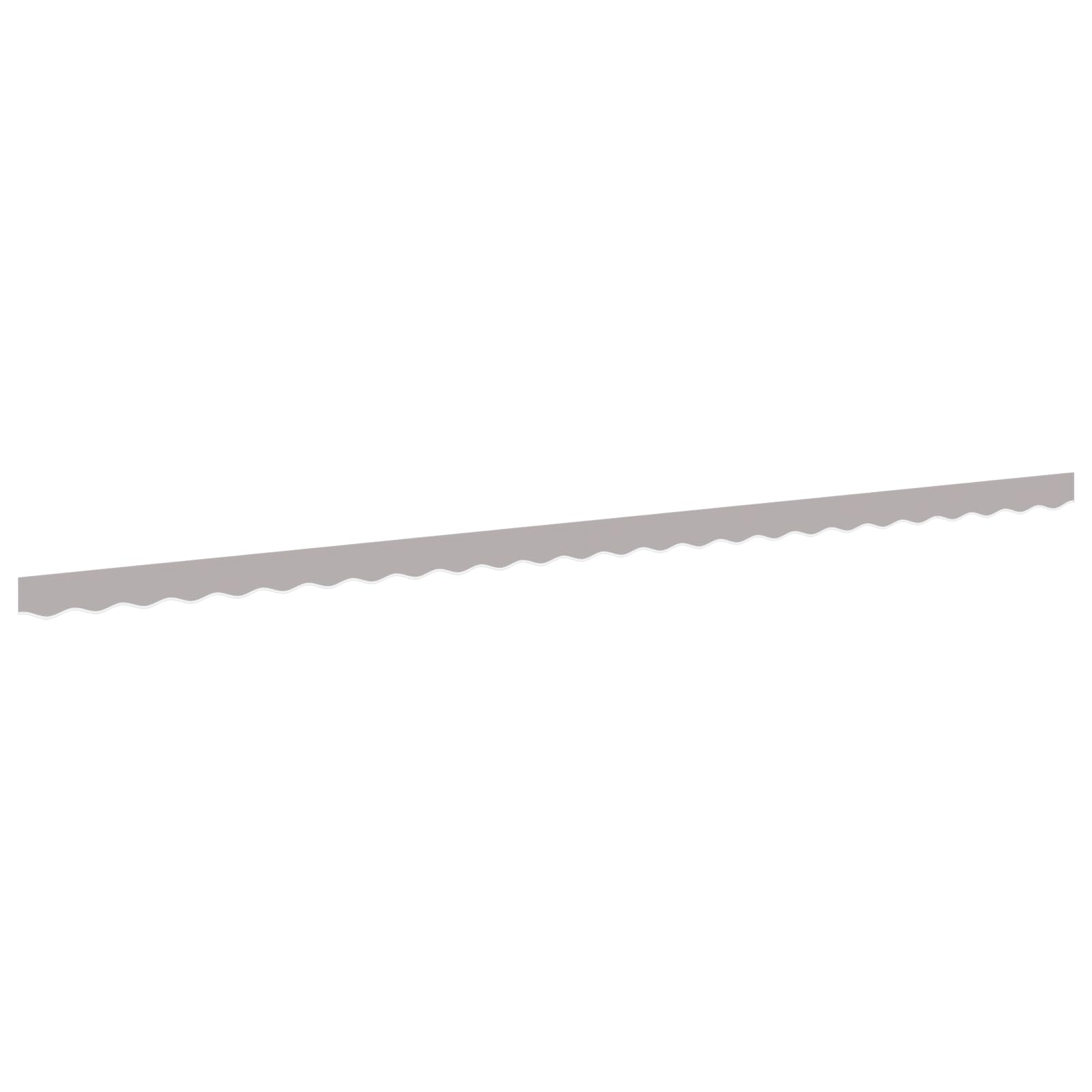Toile De Remplacement Pour Lambrequin D'auvent 3 M – Blanc, Polyester, Pour Store Extérieur