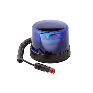 HELLA 2XD 012 972-121 LED-Flitslamp – KL 7000 – 12/24V – Blauw – Magneetbevestiging – Kabel: 600mm – Stekker: DIN ISO…