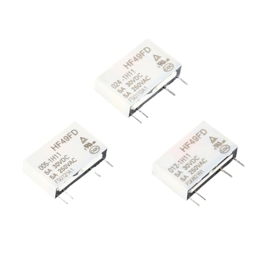 Relé 24V HF49FD para reparar placas electrónicas y sustitución de conmutadores de 4 pines 5A 2