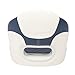 Sonew Yacht Captain Seat, Memory Foam with Backrest PVC Leather Boat Seat for Pontoon Ship, Impact &, Ergonomic Design, High Density Sponge, Two Tone Finish, Matching Mounting
