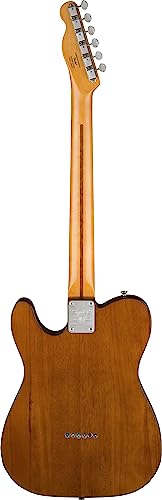 Squier 40Th Anniversary Vintage Edition Telecaster Electric Guitar, Satin Mocha, Maple Fingerboard #TOP1