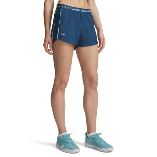 Under Armour Tech Play Up Shorts - Wham Blu/Blue Haze - MD, Wham Blue / / Blue Haze, M