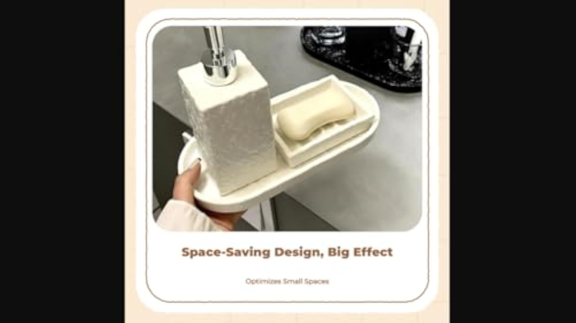 Bathroom Countertop Organizer, Vanity Tray for Makeup