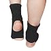 RONGXG Boxing Ankle Support Brace Martial Art Compression Ankle Sleeve Muay Thai Foot Brace Gear Breathable Open Heel Foot Wrap Support for Kick Boxing MMA Combat Sport
