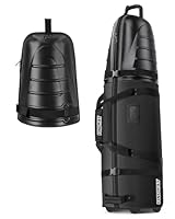 Findway Golf Reisetasche mit Rädern und Hartschalen Oberteil Schutz für Golfschläger, robust, leicht und tragbar - ideal für Flugreisen, Fluggesellschaften und Reisen