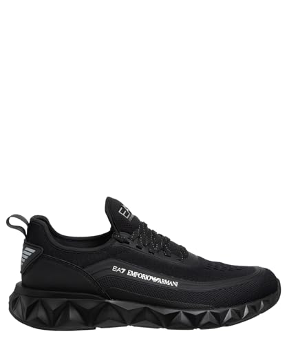 Image of Emporio Armani EA7 Men Ultimate 2.0 Sneakers Black - Silver 9 UK