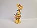 Giraffe Christmas Ornament Tangled in Christmas Lights Handmade Polymer Clay