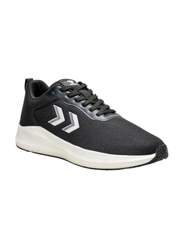 Image of hummel Ultralite Lace Up Sports Shoes for Men with Lightweight TPR Sole Comfortable Breathable and Slip Resitant Ideal for Running Walking Gym Trekking Hiking