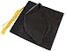 Tinksky Unisex Adult Graduation Cap with Tassel Adjustable (Black Yellow)