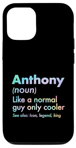 Anthony Like A Normal Guy Only Cooler ���W�F���h�L���O �t�@�[�X�g�l�[�� �X�}�z�P�[�X iPhone 12/12 Pro �p