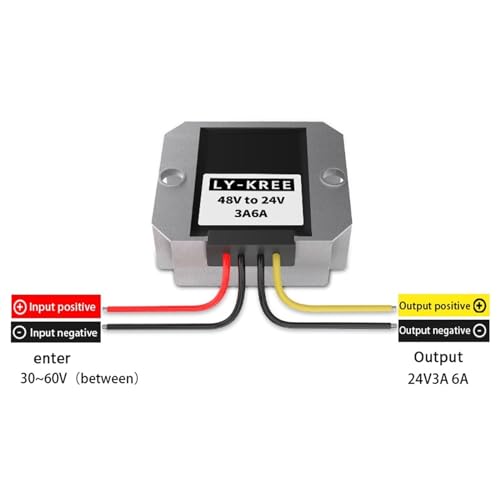 Module abaisseur 48V à 24V 6A étanche contre les surcharges électriques - 5