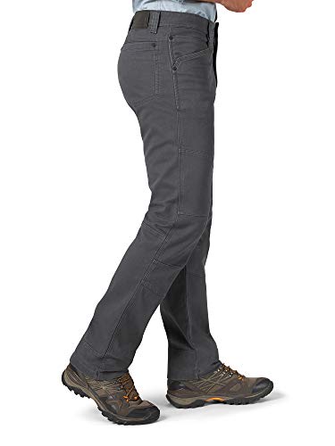ATG by Wrangler Men's Reinforced Utility Pant, Gray, 36W x 34L