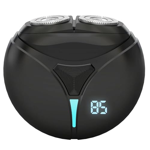 Mini Dual-Head Electric Shaver,Type-C Charging,Use for 30 Days,IPX7 Waterproof,8500RPM Motor,Electric Razor,Shaver for Men