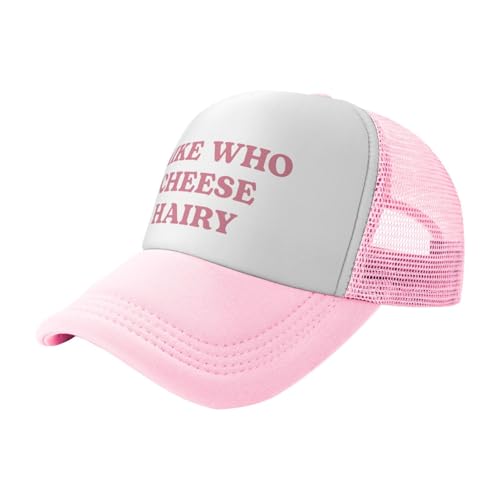 Image of Funny Trucker Hats for Women Hot Pink Funny Gag Baseball Cap for Girls Women Men Hat