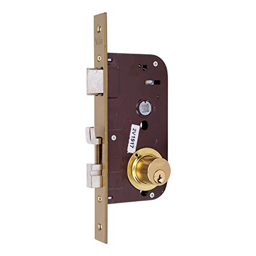 AZBE Cerradura de Embutir 48-bc/ 80 Doble Cilindro