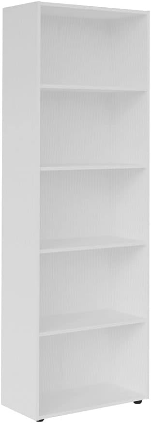 Estante livreiro MULTY com 5 nichos cor branco da Artely