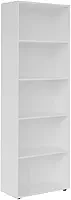 Estante Livreiro com 5 nichos MULTY cor Branco - Artely